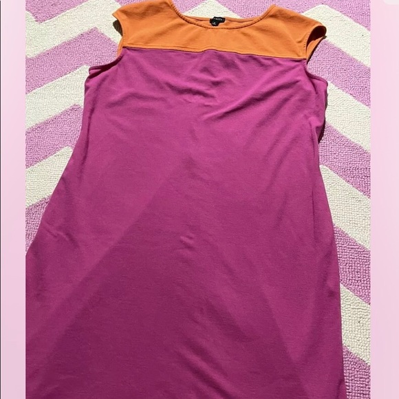 Talbots Dresses & Skirts - TALBOTS  Knee Length Pink & Orange Dress